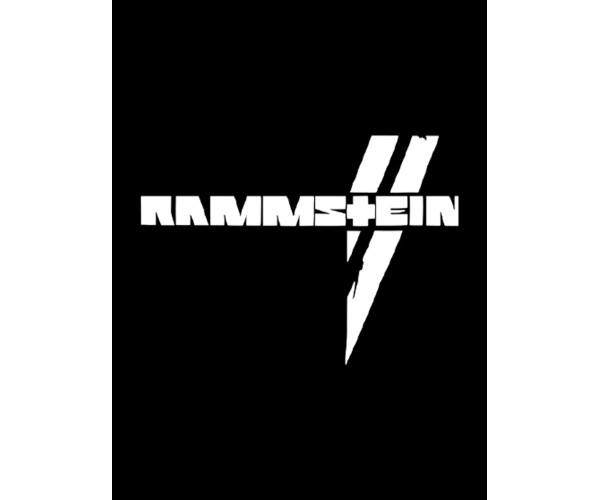 Шоппер Rammstein logo Рамштайн Ramstein черный сумка