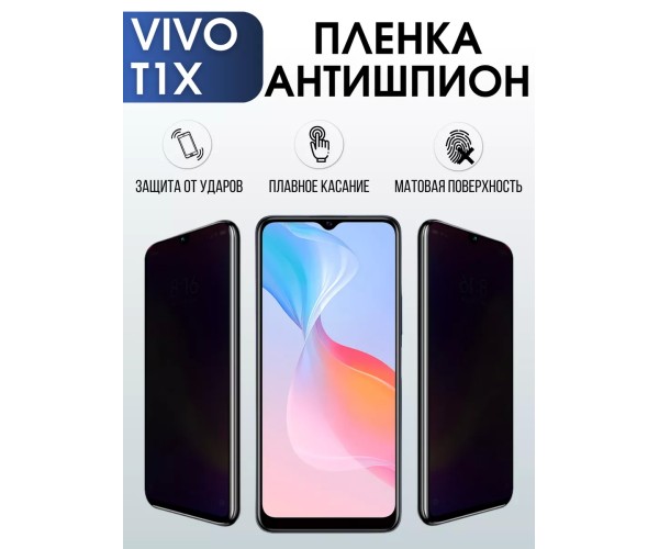 Гидрогелевая пленка на VIVO T1X антишпион