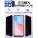 Гидрогелевая пленка на VIVO Y21E антишпион