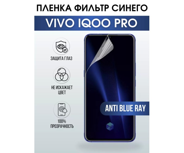 Гидрогелевая пленка на VIVO IQOO PRO anti blue