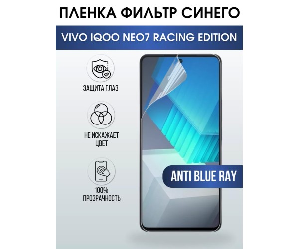 Гидрогелевая пленка на VIVO IQOO NEO7 anti blue