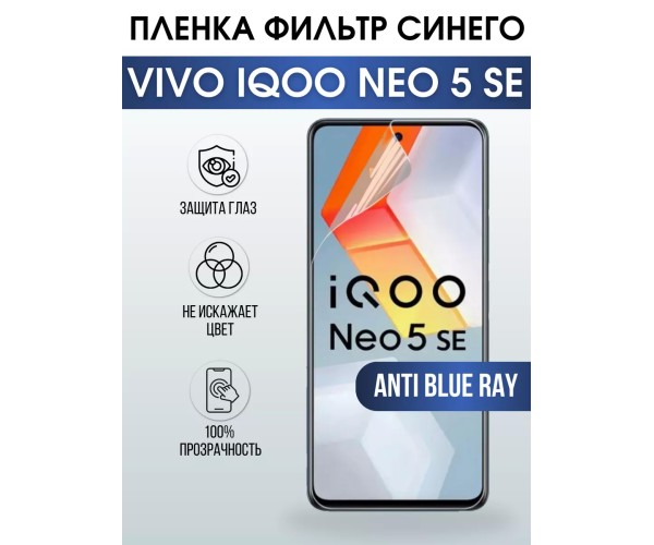 Гидрогелевая пленка на VIVO IQOO NEO 5 SE anti blue