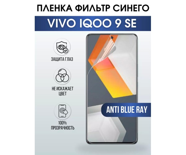 Гидрогелевая пленка на VIVO IQOO 9 SE anti blue