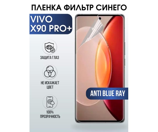 Гидрогелевая пленка на VIVO X90 PRO+ anti blue