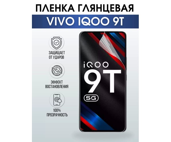 Гидрогелевая пленка на VIVO IQOO 9T глянцевая