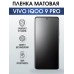 Гидрогелевая пленка на VIVO IQOO 9 PRO матовая