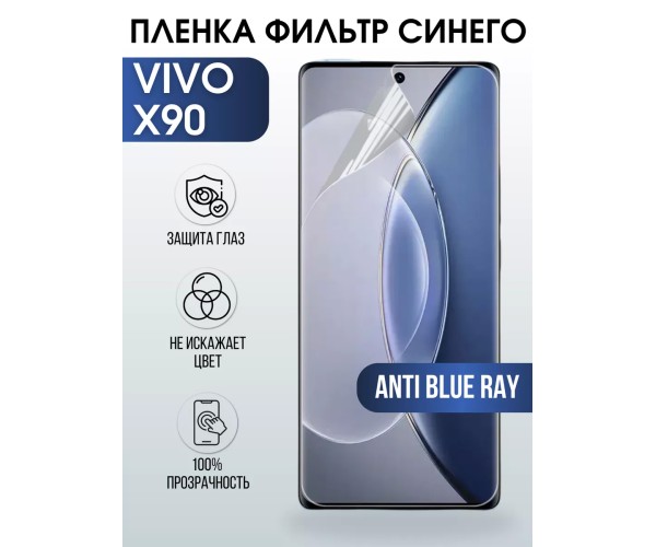 Гидрогелевая пленка на VIVO X90 anti blue