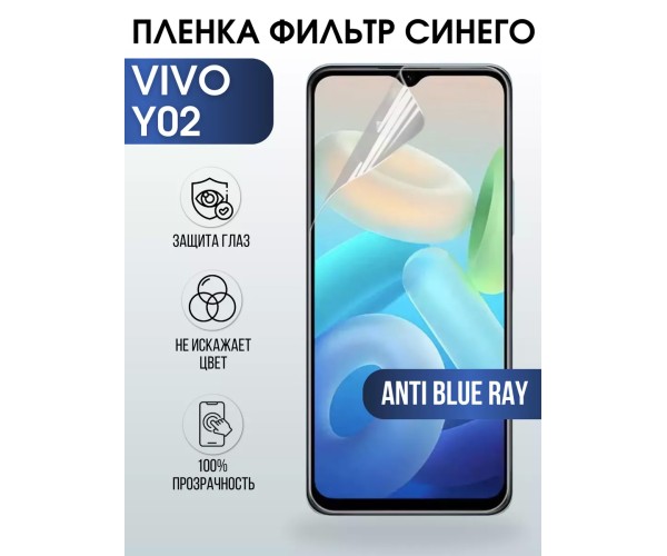 Гидрогелевая пленка на VIVO Y02 anti blue