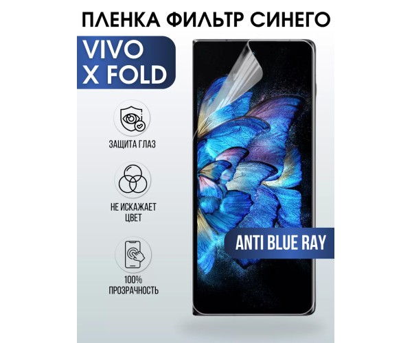 Гидрогелевая пленка на VIVO X FOLD anti blue