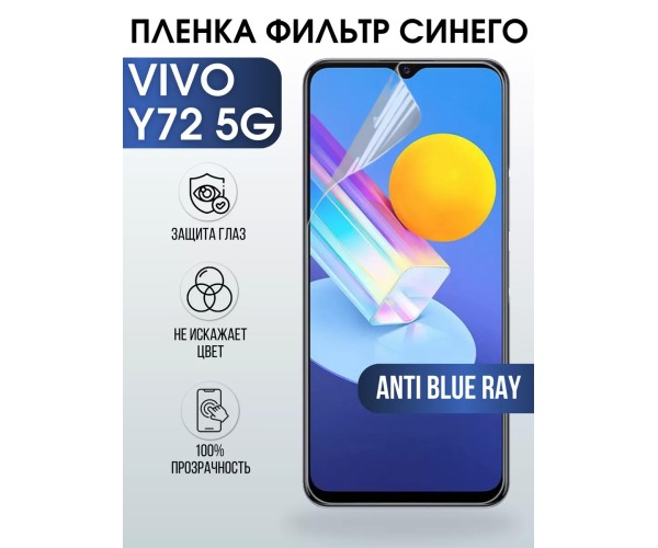 Гидрогелевая пленка на VIVO Y72 5G anti blue