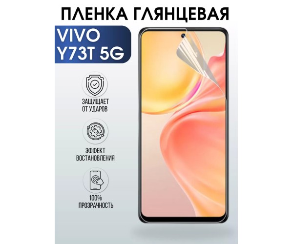 Гидрогелевая пленка на VIVO Y73T 5G глянцевая