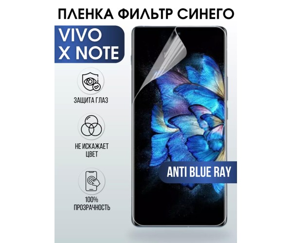 Гидрогелевая пленка на VIVO X NOTE anti blue