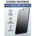 Гидрогелевая пленка на VIVO IQOO NEO 855 PLUS матовая