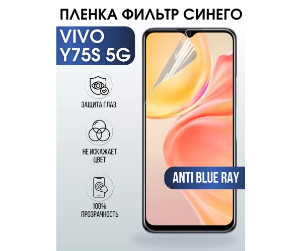 Гидрогелевая пленка на VIVO Y75S 5G anti blue