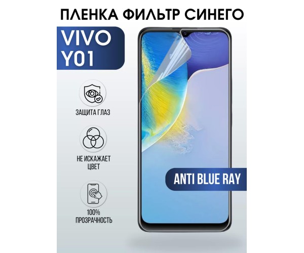 Гидрогелевая пленка на VIVO Y01 anti blue