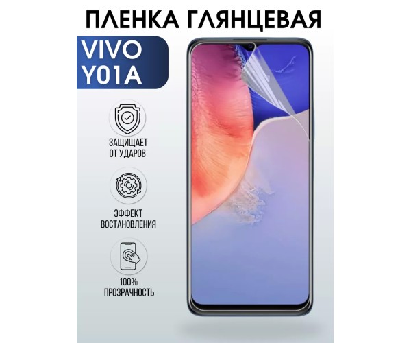 Гидрогелевая пленка на VIVO Y01A глянцевая