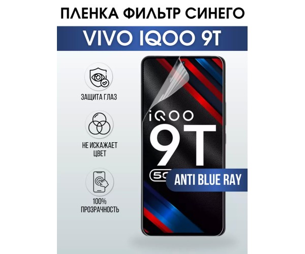 Гидрогелевая пленка на VIVO IQOO 9T anti blue