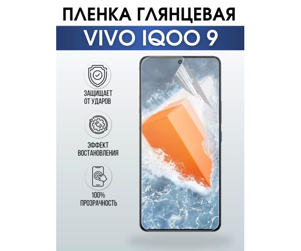 Гидрогелевая пленка на VIVO IQOO 9 глянцевая