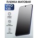 Гидрогелевая пленка на VIVO Y20 матовая