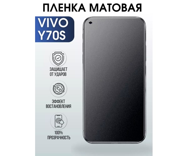 Гидрогелевая пленка на VIVO Y70S матовая