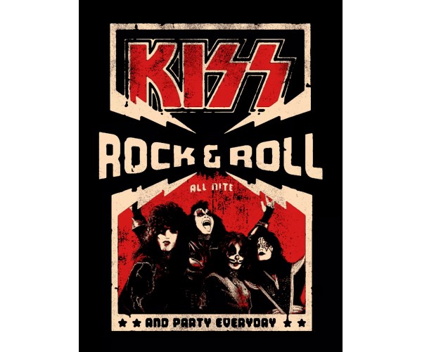 Шоппер Kiss рок группа Кисс участники rock n roll