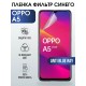 Гидрогелевая пленка OPPO A5 Оппо anti blue ray