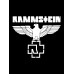 Шоппер Рамштайн Rammstein logo Ramstein лого черный сумка